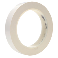 471 Vinyl Tape, 25.4 mm (1") W x 32.9 m (108') L, 5.3 mils, White PB Rental Co. Ltd.