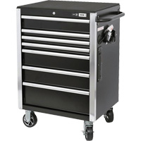 HDRC2807 Armoire &agrave; rouleaux s&eacute;rie HD, 7 tiroirs, 27-4/5" la x 21-27/50" p x 40-31/100" h, Noir PB Rental Co. Ltd.