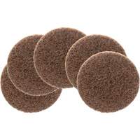 Disque de conditionnement de surface Roloc Scotch-Brite, 2" dia., Grain Cors&eacute;, Oxyde d'aluminium PB Rental Co. Ltd.