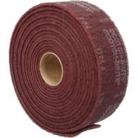 Ruban de nettoyage et de finition Scotch-Brite, Fin, 4" la x 30' lo PB Rental Co. Ltd.