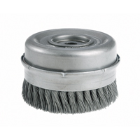 Knot Wire Cup Brushes with Bridle - Heavy-Duty, 4" Dia. x 5/8"-11 Arbor PB Rental Co. Ltd.