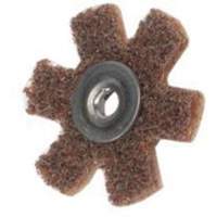Disque abrasif en forme d'&eacute;toile pour pr&eacute;paration de surface Abrasotex , 1-1/2" dia., Grain Cors&eacute;, Oxyde d'aluminium PB Rental Co. Ltd.