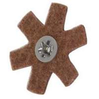Disque abrasif en forme d'&eacute;toile pour pr&eacute;paration de surface Abrasotex , 3" dia., Grain Cors&eacute;, Oxyde d'aluminium PB Rental Co. Ltd.