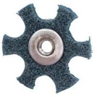 Disque abrasif en forme d'&eacute;toile pour pr&eacute;paration de surface Abrasotex , 3" dia., Grain Tr&egrave;s fin, Oxyde d'aluminium PB Rental Co. Ltd.