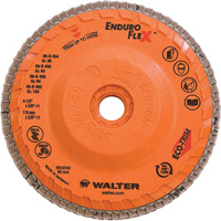 Disque &agrave; lamelles Enduro-Flex, 4-1/2" x 5/8"-11, Type 27, Grain 80, Alumine de zirconium PB Rental Co. Ltd.