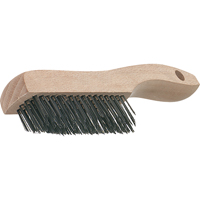 V-Trim Shoe Handle Scratch Brushes, Stainless Steel, 4 x 16 Wire Rows, 19-3/4" Long PB Rental Co. Ltd.