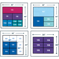 Syst&egrave;me de contenants d'exp&eacute;dition 4845 de StakPak Plus, 15" la x 24" p x 14,5" h, Bleu royal PB Rental Co. Ltd.
