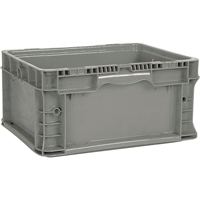 Syst&egrave;me de contenants d'exp&eacute;dition 4845 de StakPak Plus, 15" la x 12" p x 5" h, Gris PB Rental Co. Ltd.