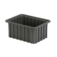 Divider Box, Polyethylene, 9.8" W x 7.3" D x 5" H, Grey PB Rental Co. Ltd.