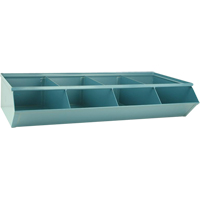 Sectional Bin Units, 100 lbs. Cap., 37" W x 18-3/4" D x 7-1/2" H, Blue PB Rental Co. Ltd.