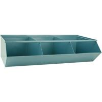 Sectional Bin Units, 100 lbs. Cap., 37" W x 20-1/2" D x 9-1/2" H, Blue PB Rental Co. Ltd.