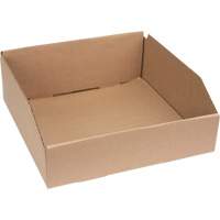 Boîtes en carton-fibre ondul&eacute; - Profondeur 12", 12" la x 12" p x 4-1/2" h, Beige PB Rental Co. Ltd.