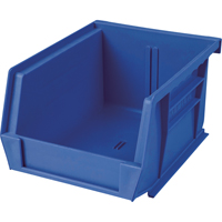 Bac en plastique, 8-1/4" la, 9" h x 18" p, Bleu PB Rental Co. Ltd.