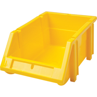 Bac empilable & &agrave; suspendre, 4-13/16" la, 3-3/16" h x 7-1/8" p, Jaune PB Rental Co. Ltd.