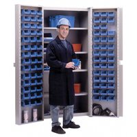 Armoire &agrave; combinaison avec porte creuse, 38" la x 24" p x 72" h, 4 tablettes PB Rental Co. Ltd.