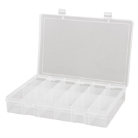 Boîtes &agrave; compartiments compactes en polypropyl&egrave;ne, 13-1/8" la x 9" p x 2-5/16" h, 18 compartiments PB Rental Co. Ltd.
