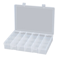 Boîtes &agrave; compartiments compactes en polypropyl&egrave;ne, 13-1/8" la x 9" p x 2-5/16" h, 24 compartiments PB Rental Co. Ltd.