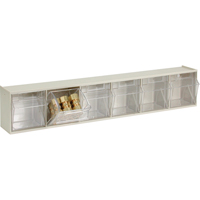 Tip-Out Bins Modular Storage System, 23-5/8" W x 3-5/8" D x 4-1/2" H, 6 Drawers PB Rental Co. Ltd.