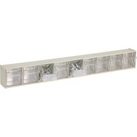 Tip-Out Bins Modular Storage System, 23-5/8" W x 2-1/2" D x 3-1/8" H, 9 Drawers PB Rental Co. Ltd.
