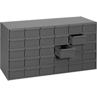 Industrial Drawer Cabinets, 30 Drawers, 33-3/4" W x 11-5/8" D x 17-3/4" H, Grey PB Rental Co. Ltd.
