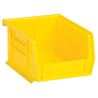 Ultra Stack & Hang Bin, 4-1/8" W x 3" H x 5-3/8" D, Yellow PB Rental Co. Ltd.