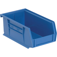 Bacs ultra empilable & suspendable, 4-1/8" la, 3" h x 7-3/8" p, Bleu PB Rental Co. Ltd.