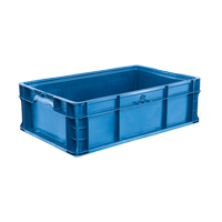 Syst&egrave;me de contenants d'exp&eacute;dition 4845 de StakPak Plus, 15" la x 24" p x 7,5" h, Bleu royal PB Rental Co. Ltd.