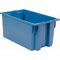 Contenants Stack & Nest, 9" x 18" x 11", Bleu PB Rental Co. Ltd.
