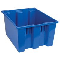 Contenants Stack & Nest, 10" x 19,5" x 15,5", Bleu PB Rental Co. Ltd.