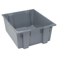 Contenants Stack & Nest, 10" x 23,5" x 19,5", Gris PB Rental Co. Ltd.