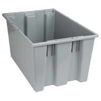 Contenants Stack & Nest, 12" x 23,5" x 15,5", Gris PB Rental Co. Ltd.