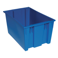 Contenants Stack & Nest, 15" x 29,5" x 19,5", Bleu PB Rental Co. Ltd.