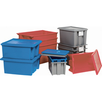 Contenants Stack & Nest, 15" x 29,5" x 19,5", Bleu PB Rental Co. Ltd.