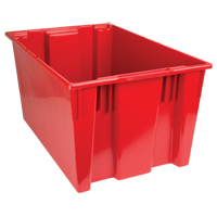 Contenants Stack & Nest, 15" x 29,5" x 19,5", Rouge PB Rental Co. Ltd.