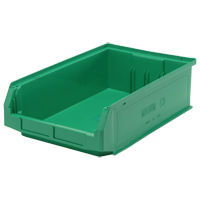 Contenants g&eacute;ants empilables, 12,375" la x 19,75" p x 5,875" h, Vert PB Rental Co. Ltd.