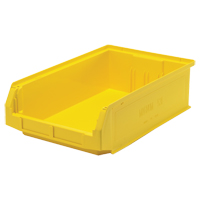 Contenants g&eacute;ants empilables, 12,375" la x 19,75" p x 5,875" h, Jaune PB Rental Co. Ltd.