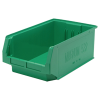 Contenants g&eacute;ants empilables, 12,375" la x 19,75" p x 7,875" h, Vert PB Rental Co. Ltd.