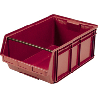 Contenants g&eacute;ants empilables, 18,375" la x 29" p x 11,875" h, Rouge PB Rental Co. Ltd.