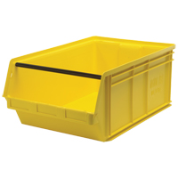 Contenants g&eacute;ants empilables, 18,375" la x 29" p x 11,875" h, Jaune PB Rental Co. Ltd.