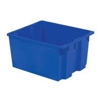 Polylewton Stack-N-Nest&reg; Containers, 13" x 24" x 20", Blue PB Rental Co. Ltd.