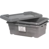 Cross Stack Bins, 16" W x 25.125" D x 8.5" H, Grey PB Rental Co. Ltd.