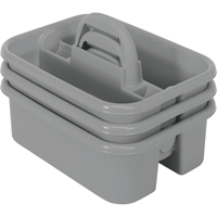 BOITE RANGEMENT,OUTILS,18 1/4X13 3/4X8 3/4,GRIS, 8-3/4" x 13-3/8" x 13-3/8", Gris PB Rental Co. Ltd.