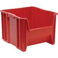 Contenants &agrave; empiler g&eacute;ants, 16,5" la x 17,5" p x 12,5" h, Rouge PB Rental Co. Ltd.