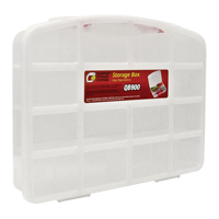 Bac de rangement clair avec compartiments, 13" la x 10-1/4" p x 2-3/8" h, 10 compartiments PB Rental Co. Ltd.