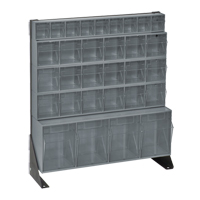 Tip-Out Bins Stand, 23-5/8" W x 8" D x 28" H, 31 Drawers PB Rental Co. Ltd.