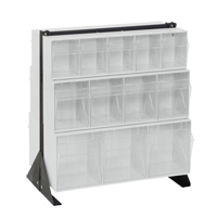 Tip-Out Bins Stand, 23-5/8" W x 16" D x 28" H, 24 Drawers PB Rental Co. Ltd.