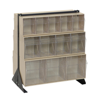 Tip-Out Bins Stand, 23-5/8" W x 16" D x 28" H, 24 Drawers PB Rental Co. Ltd.
