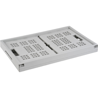 Collapsible Container, 21" L x 14" W x 10.5" H, Grey PB Rental Co. Ltd.