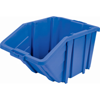 Bac g&eacute;ant en plastique, 15-1/2" la x 13" H x 25" p, Bleu, Capacit&eacute; 200 lb PB Rental Co. Ltd.