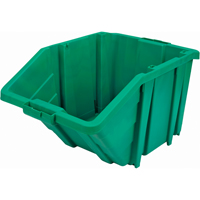 Bac g&eacute;ant en plastique, 15-1/2" la x 13" H x 25" p, Vert, Capacit&eacute; 200 lb PB Rental Co. Ltd.